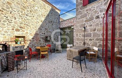 ÇANAKKALE AYVACIK SÖĞÜTLÜ KÖYÜ SATILIK TAŞ EV BUTİK OTEL