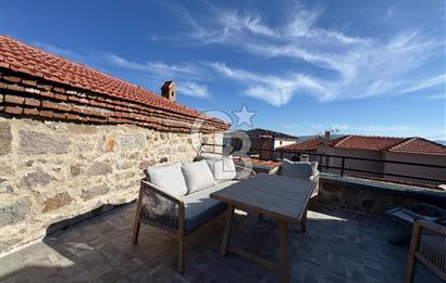 ÇANAKKALE AYVACIK SÖĞÜTLÜ KÖYÜ SATILIK TAŞ EV BUTİK OTEL