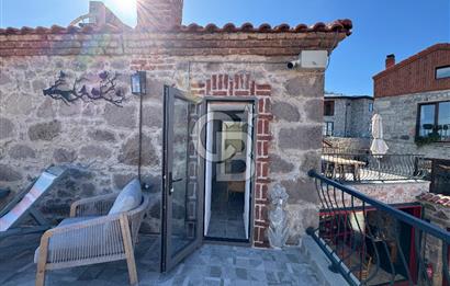 ÇANAKKALE AYVACIK SÖĞÜTLÜ KÖYÜ SATILIK TAŞ EV BUTİK OTEL