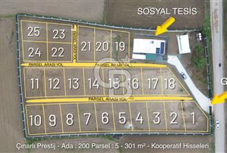 ÇANAKKALE MERKEZ ÇINARLI PRESTİJ 301 M2 TARLA - 1 - 317078