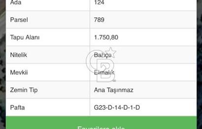 Akçatta, Yola Cepheli ve Suyu Bulunan 1750 m2 Satılık Tarla!