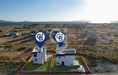 DİKİLİ KABAKUM PLAJINA 500 METRE DENİZ VE DOĞA MANZARALI VİLLA