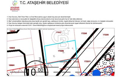ATAŞEHİR İNÖNÜ MAH. SATILIK İMARLI ARSA
