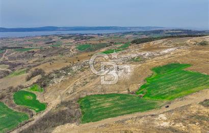 Çanakkale Merkez Kızılkeçili 5210 m2 Deniz Manzaralı Yol Mevcut