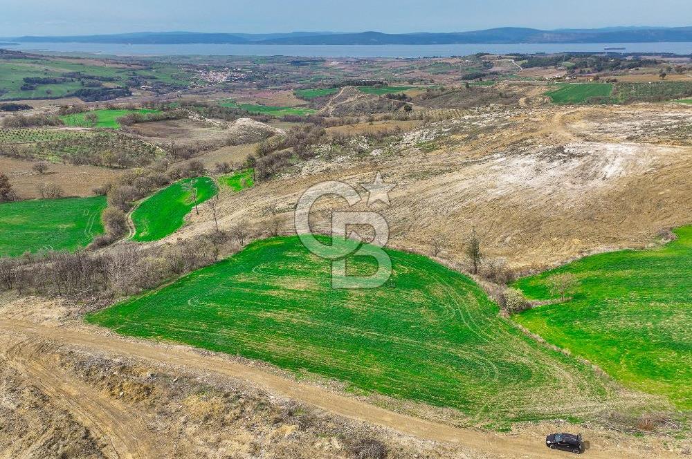 Çanakkale Merkez Kızılkeçili 5210 m2 Deniz Manzaralı Yol Mevcut