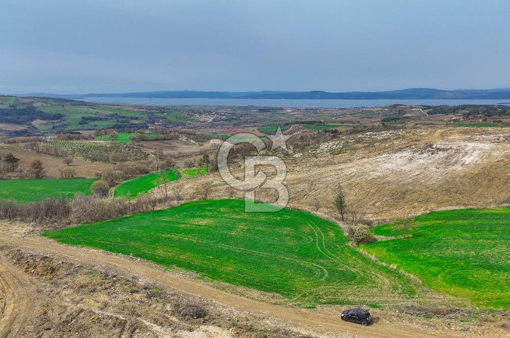 Çanakkale Merkez Kızılkeçili 5210 m2 Deniz Manzaralı Yol Mevcut