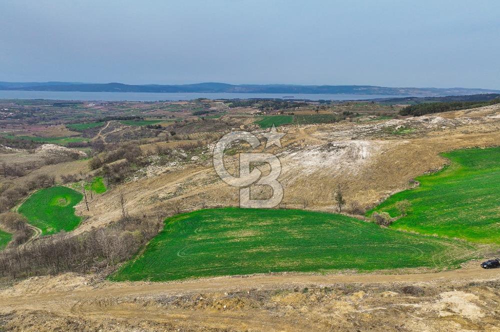 Çanakkale Merkez Kızılkeçili 5210 m2 Deniz Manzaralı Yol Mevcut