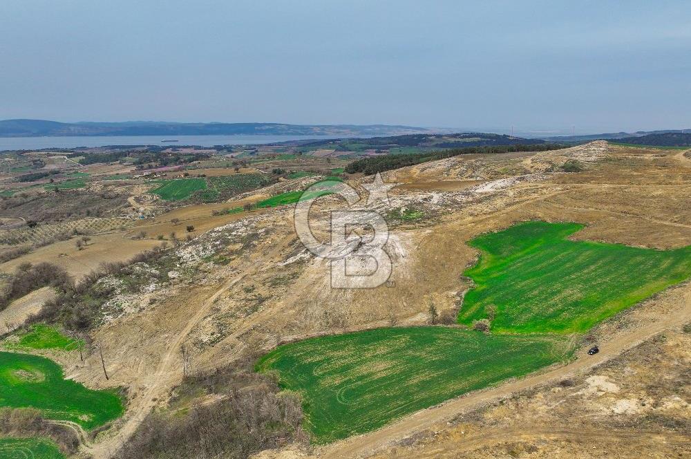 Çanakkale Merkez Kızılkeçili 5210 m2 Deniz Manzaralı Yol Mevcut