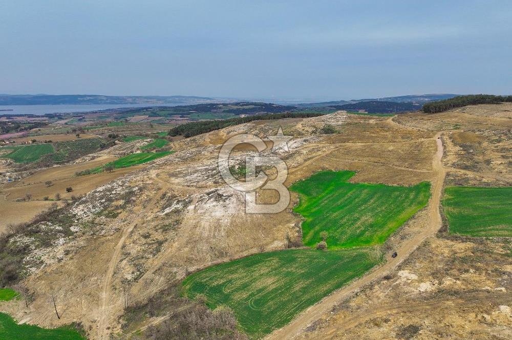 Çanakkale Merkez Kızılkeçili 5210 m2 Deniz Manzaralı Yol Mevcut