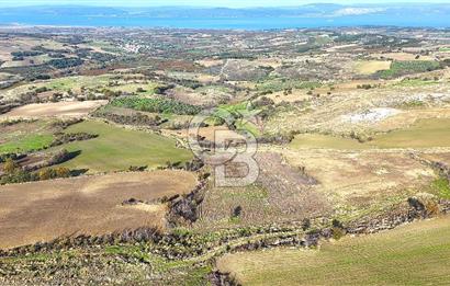 Çanakkale Merkez Kızılkeçilide Boğaz ve Deniz Manzaralı Tarla