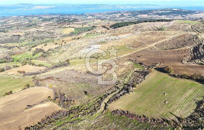 Çanakkale Merkez Kızılkeçilide Boğaz ve Deniz Manzaralı Tarla