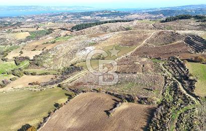 Çanakkale Merkez Kızılkeçilide Boğaz ve Deniz Manzaralı Tarla