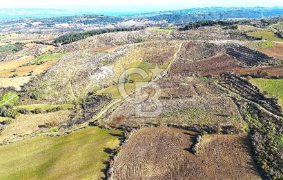 Çanakkale Merkez Kızılkeçilide Boğaz ve Deniz Manzaralı Tarla