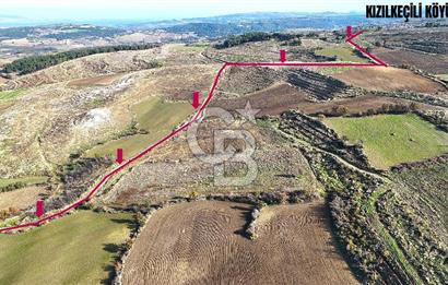 Çanakkale Merkez Kızılkeçilide Boğaz ve Deniz Manzaralı Tarla