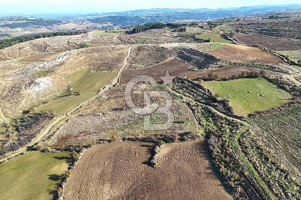 Çanakkale Merkez Kızılkeçilide Boğaz ve Deniz Manzaralı Tarla