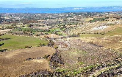 Çanakkale Merkez Kızılkeçilide Boğaz ve Deniz Manzaralı Tarla