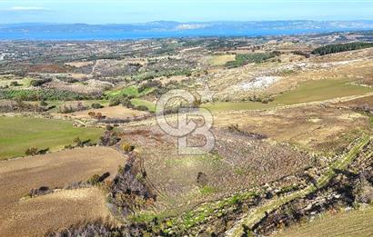 Çanakkale Merkez Kızılkeçilide Boğaz ve Deniz Manzaralı Tarla