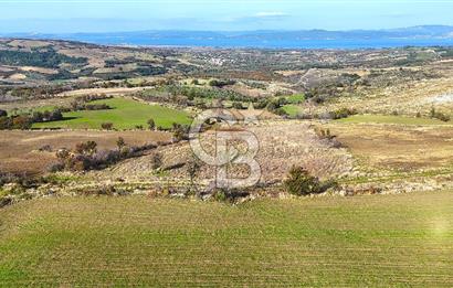 Çanakkale Merkez Kızılkeçilide Boğaz ve Deniz Manzaralı Tarla