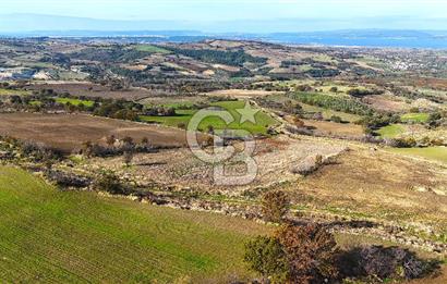 Çanakkale Merkez Kızılkeçilide Boğaz ve Deniz Manzaralı Tarla