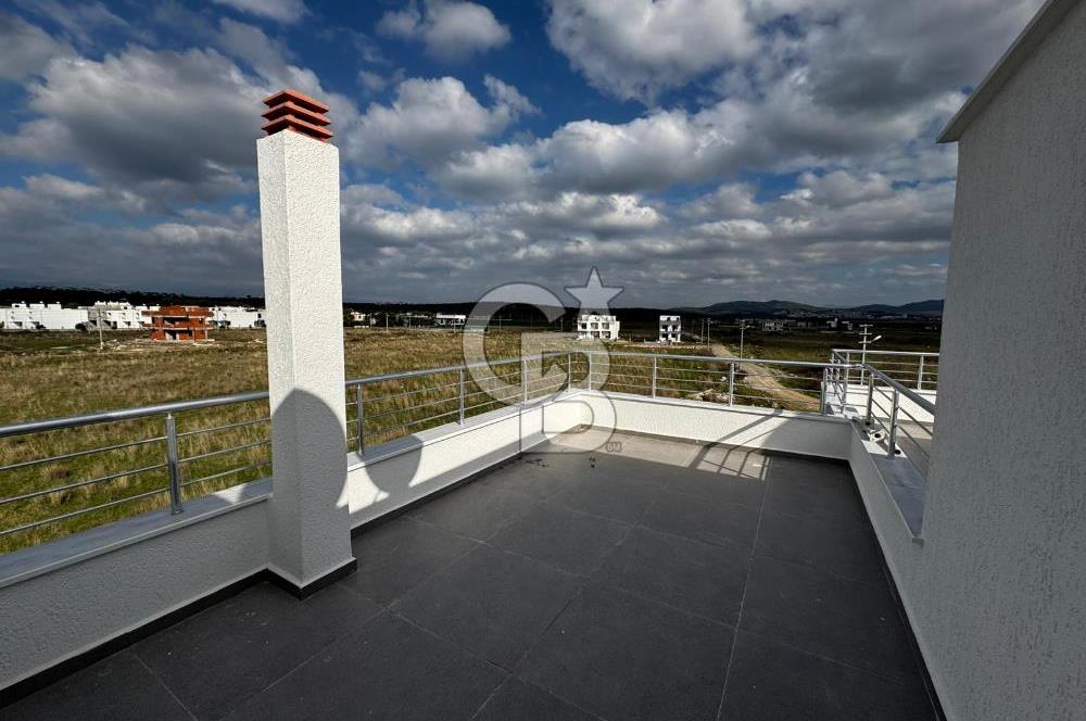 Gömeç Karaağaç İntaland da Satılık Deniz Manzaralı 3 Villa