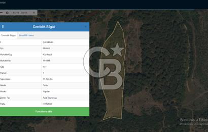 ÇANAKKALE MERKEZ KIZILKEÇİLİ KÖYÜ SATILIK ARAZİ