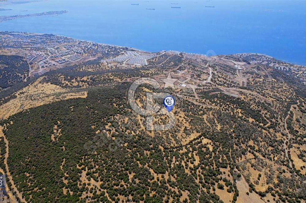 ÇANDARLIDA DENİZ MANZARALI YATIRIMLIK ARSA