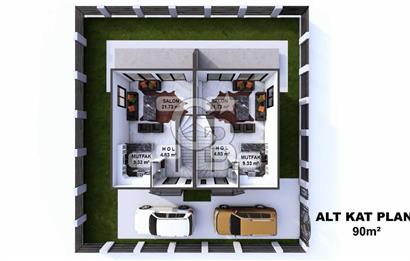 GÖMEÇ SAHİLDE SATILIK ÇELİK KONSTRÜKSİYON VİLLA