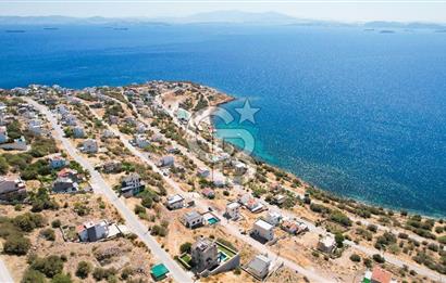 ÇANDARLI EYKO DA MUHTEŞEM DENİZ MANZARALI SATILIK ARSA