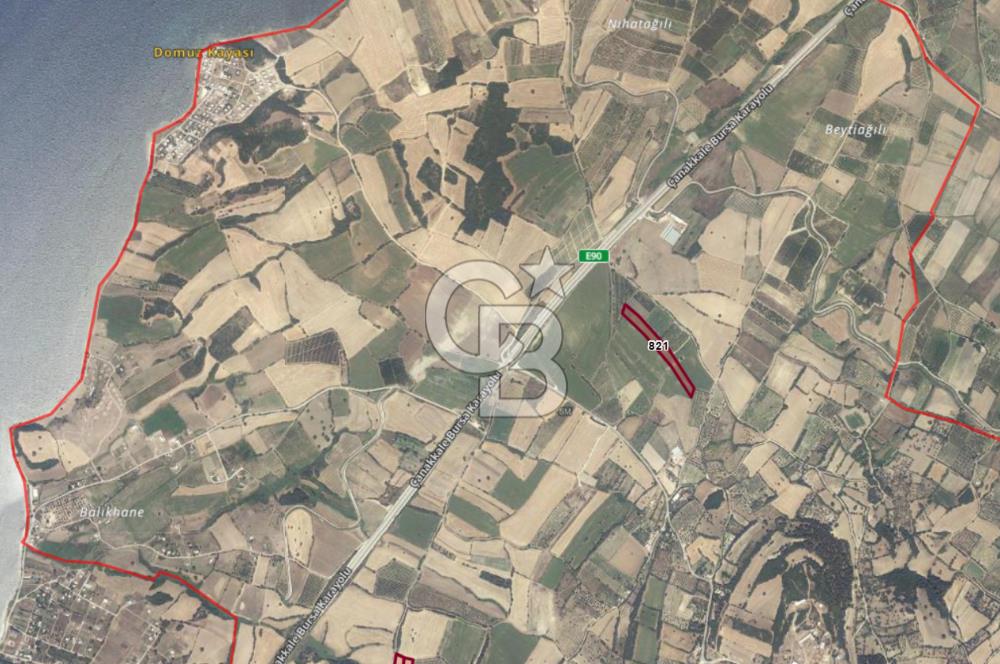 Çanakkale Kangırlı Deniz Manzaralı 12 Dönüm Tarla