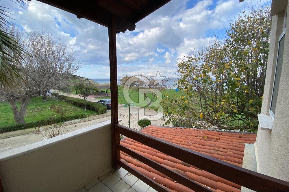 Saroz Körfezinde Denize Sıfır, Özel Koylu 4+1 Tripleks Villa