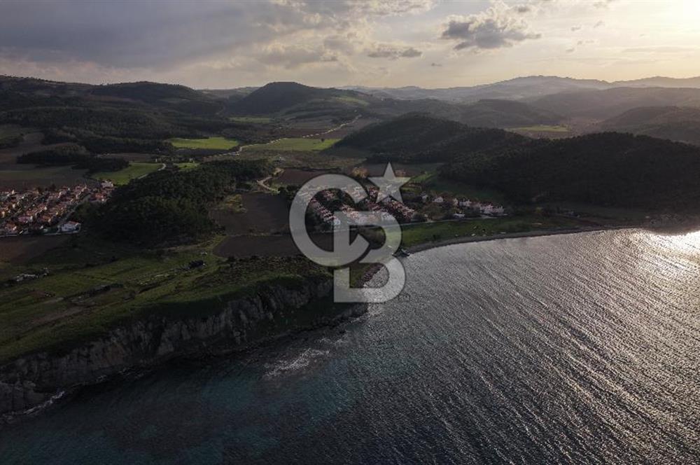 Saroz Körfezinde Denize Sıfır, Özel Koylu 4+1 Tripleks Villa