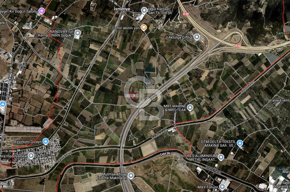 CB BLACK'TAN İSMETİYE'DE SATILIK TARLA*