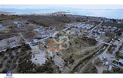 ÇANDARLI MERKEZDE, DENİZ MANZARALI 440M2 FIRSAT ARSA