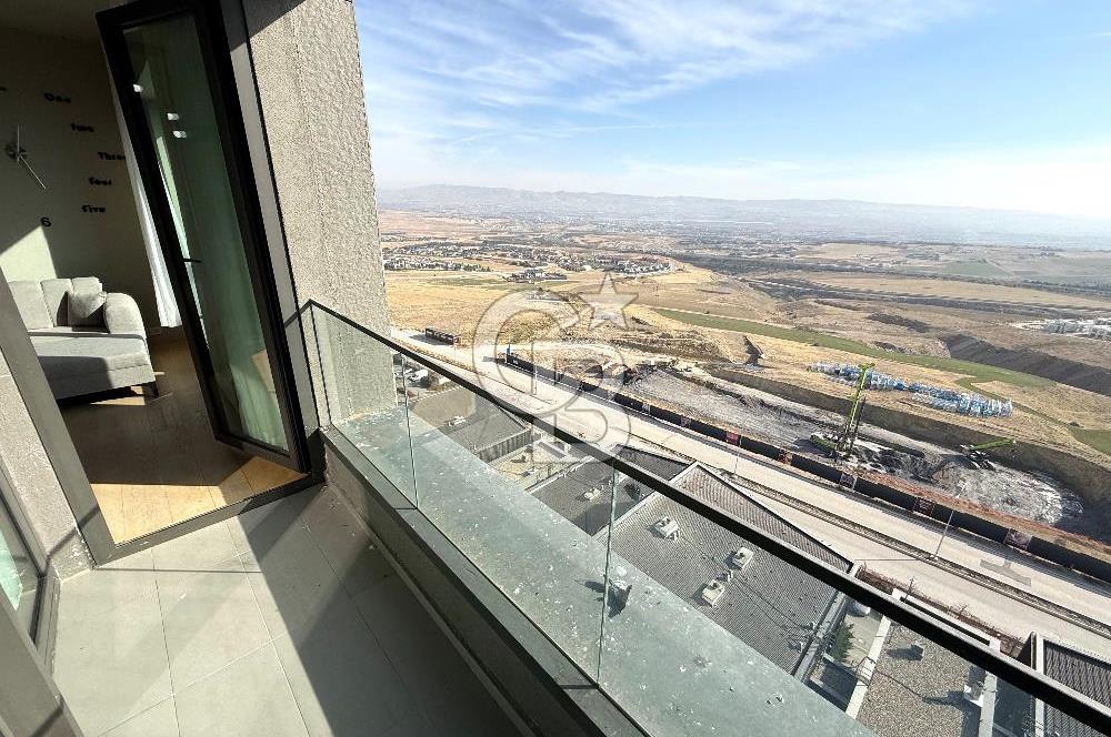 İNCEK LOFT SİTESİ EŞYALI KİRALIK 1+1 BALKONLU BÜYÜK TİP DAİRE