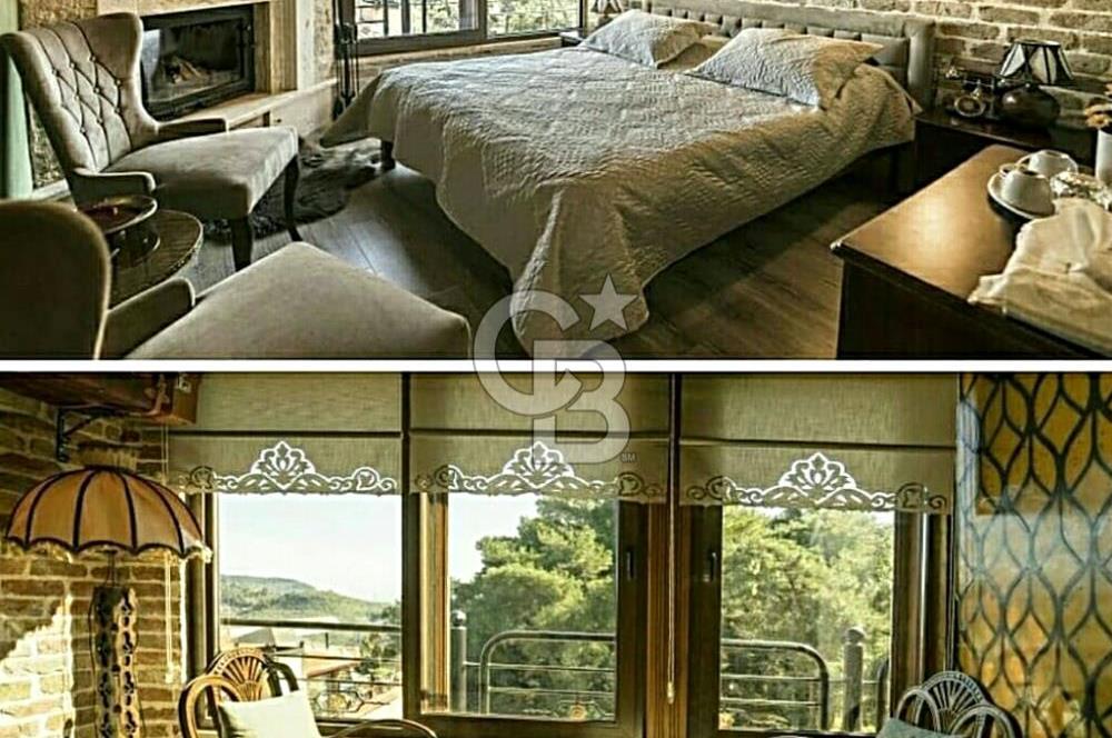 ÇANAKKALE YEŞİLYURT KÖYÜ SATILIK 17 ODALI 600 PARÇA MÜZELİ OTEL