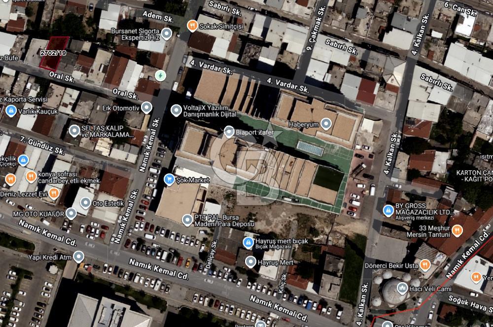 CB BLACK'TAN OSMANGAZİ NAMIK KEMAL MAHALLESİ'NDE SATILIK ARSA