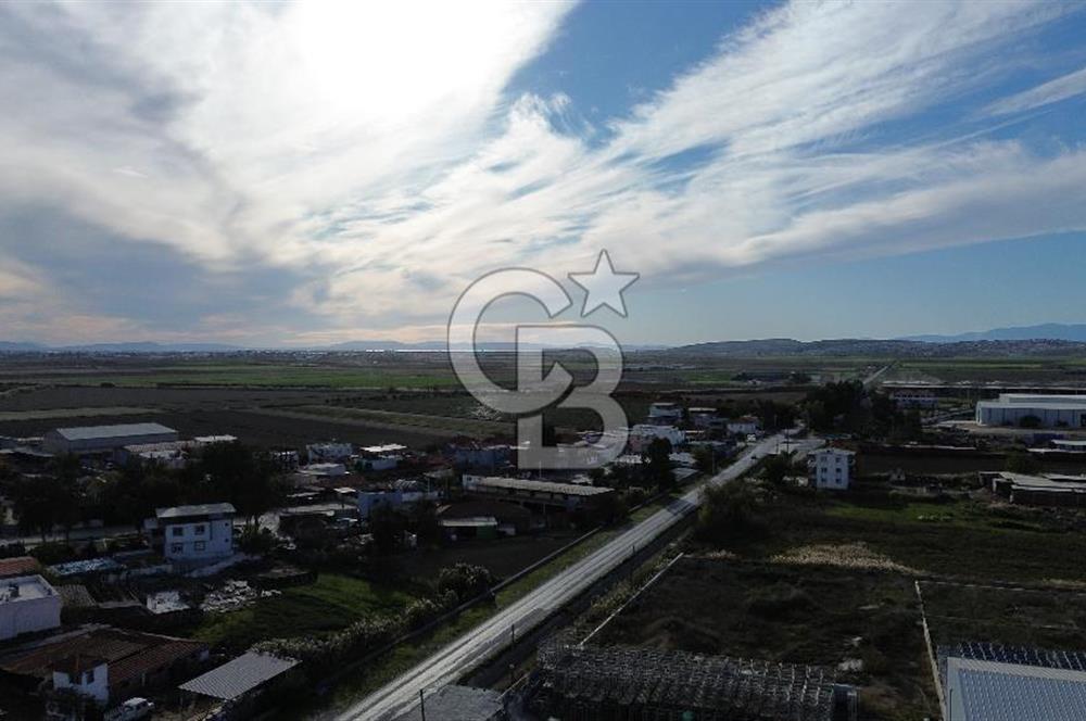 MENEMEN KESİKTE 1521m2 SATILIK DEPO YAPIMINA UYGUN TARLA