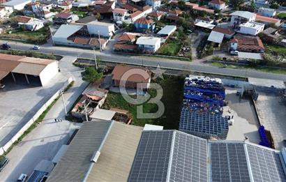 MENEMEN KESİKTE 1521m2 SATILIK DEPO YAPIMINA UYGUN TARLA