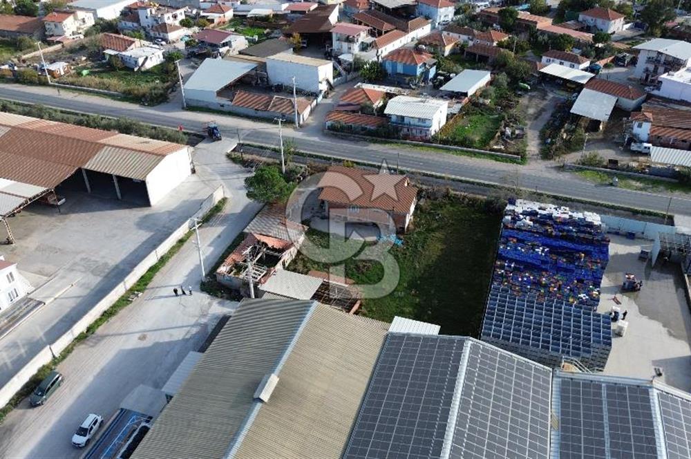 MENEMEN KESİKTE 1521m2 SATILIK DEPO YAPIMINA UYGUN TARLA