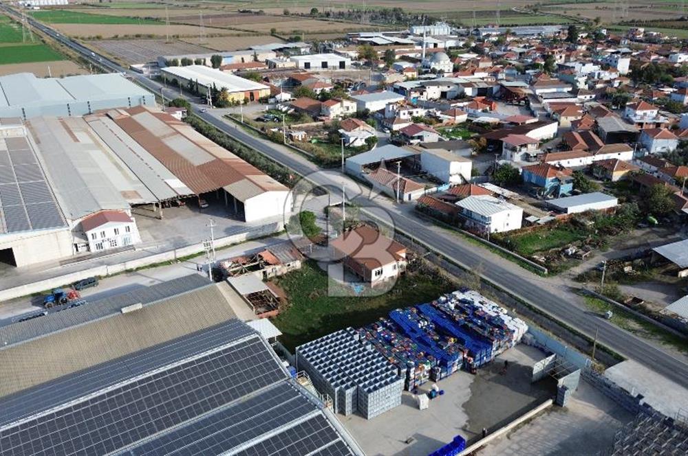 MENEMEN KESİKTE 1521m2 SATILIK DEPO YAPIMINA UYGUN TARLA