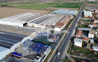 MENEMEN KESİKTE 1521m2 SATILIK DEPO YAPIMINA UYGUN TARLA