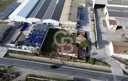 MENEMEN KESİKTE 1521m2 SATILIK DEPO YAPIMINA UYGUN TARLA