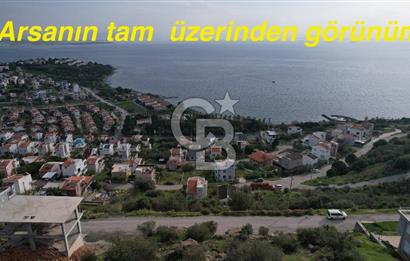 ÇANDARLI EYKODA FULL DENİZ MANZARALI VİLLA İMARLI ARSA