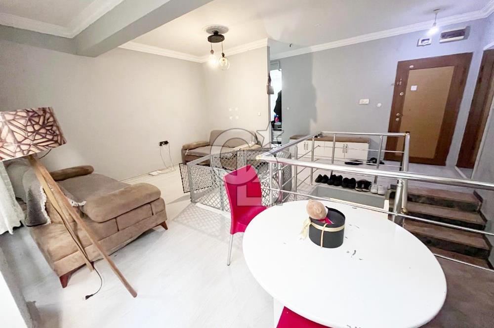 SPOR KOMPLEKSİ YAKINI ASANSÖRLÜ YÜKSEK GİRİŞ 3+1 TERS DUBLEX