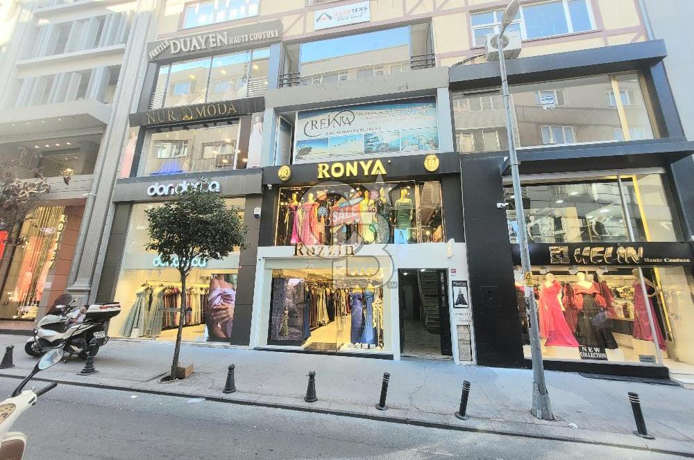 Nişantaşı Osmanbey Şair Nigar Sokakta Satılık 120 m2 İşyeri 
