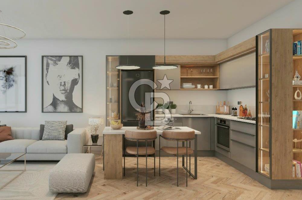 İSTPORT TERRACE METRO DURAĞINDA EN GÜZEL CEPHE SATILIK 4.KAT 2+1