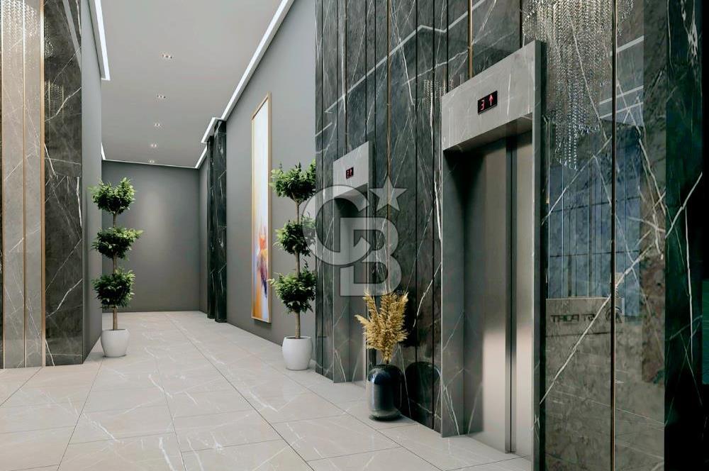 İSTPORT TERRACE METRO DURAĞINDA EN GÜZEL CEPHE SATILIK 4.KAT 2+1