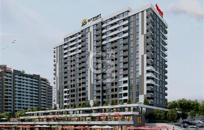 İSTPORT TERRACE METRO DURAĞINDA EN GÜZEL CEPHE SATILIK 4.KAT 2+1