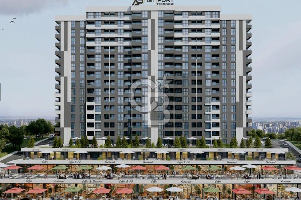 İSTPORT TERRACE METRO DURAĞINDA EN GÜZEL CEPHE SATILIK 4.KAT 2+1