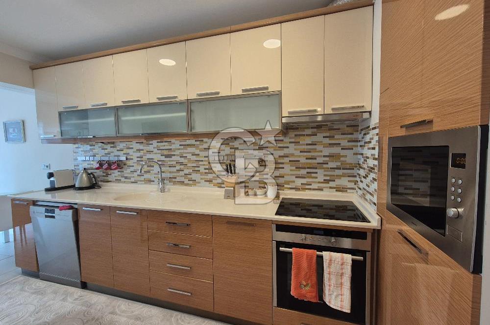 Çiğdemde Full Eşyalı 3+1 Güneydoğu Cephe, 10. Kat Kiralık